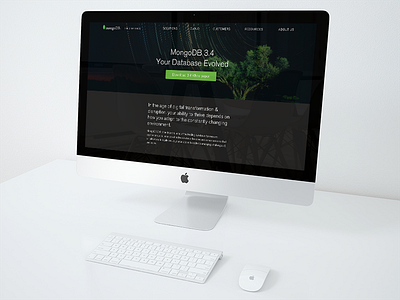 MongoDB 3.4 Product Page