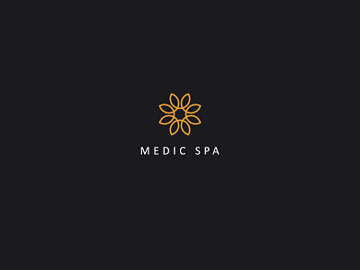 Medic spa floral geometric art minimal minimalism minimalist monline ornamental spa