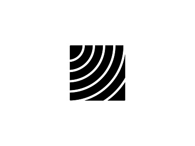 Abstract 1.0 black and white circle geometric icon minimal rectangle ui wordmark