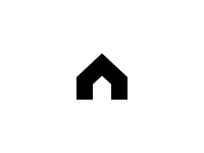 Home app icon branding geometric icon logo minimal simple logo