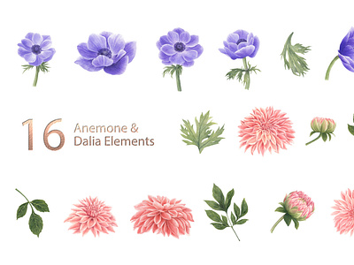 Loose Flowers designs, themes, templates and downloadable graphic
