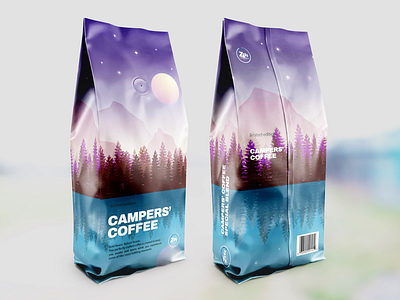 Coffee Bag Packaging Concept