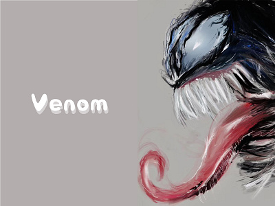 Venom illustration procreate