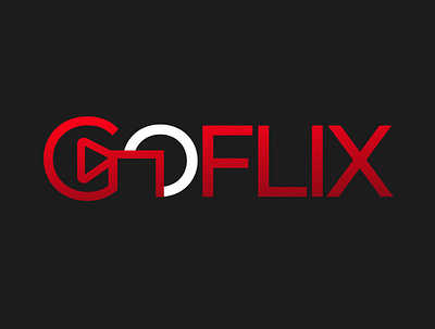 Logo GOFLIX company logo logo