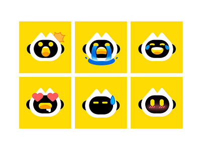 A set of emoji