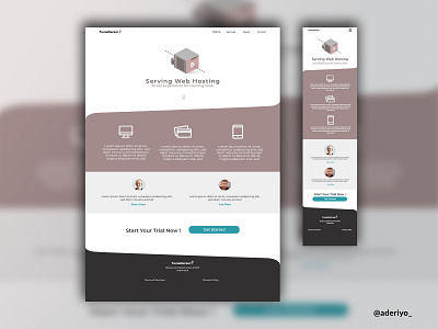 Responsive Landing Web Page