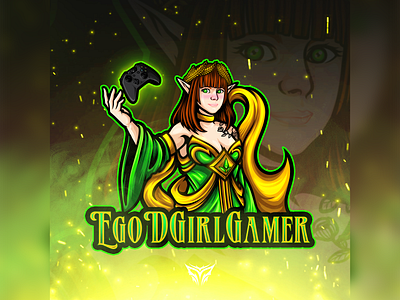 Mascot for Ego D Girl Gamer