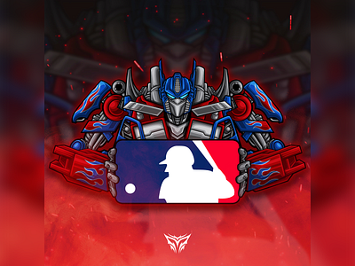 MLB - Optimus Prime branding cartoon design graphic design illustration logo mascot mascot design mascot logo optimus prime