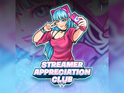 Mascot for Streamer Appreciation Club (SAC)