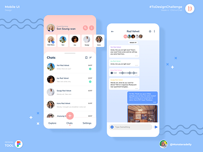 ChatInk app branding design illustration mobile app ui ux