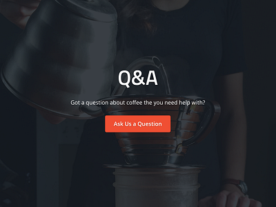 Q&A coffee