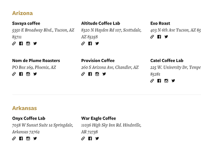 Where to buy good coffee coffee roasters coffee list