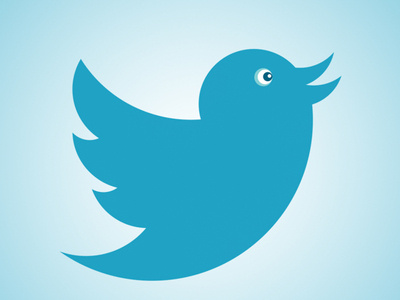 Twitter With Eye branding design illustration logo vector