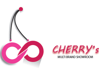 Cherry branding design illustration logo vector