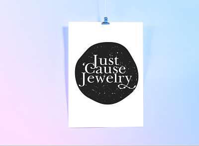 Just 'Cause Jewelry adobeillustrator branding design digitalart graphicdesign illustration logo procreate typography vector