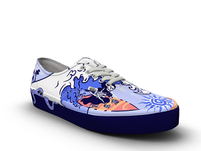 Vans Customs Culture art california create design graphic illustration procreate surf vanscustomculture vibes