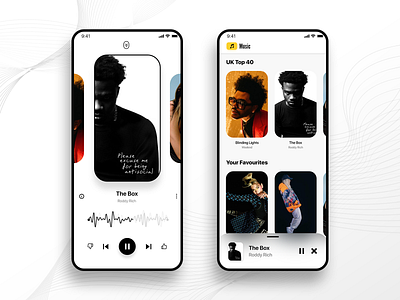 Music App UI