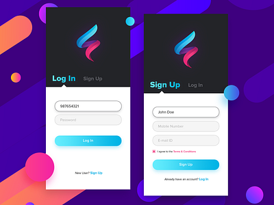 Login UI Design