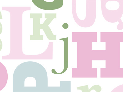 Alphabet alphabet kids typography