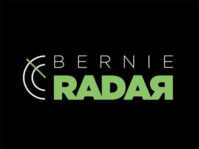 Bernie Radar Logo green logo
