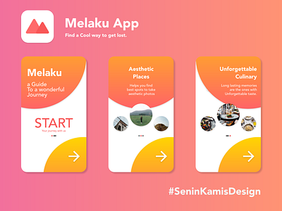 Melaku App adobe xd gradients mobile app design seninkamisdesign travel app uidesign