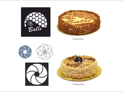 Cake Design branding design illustration logo vector
