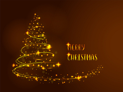 Christmas tree branding design illustration illustrator minimal typography vector