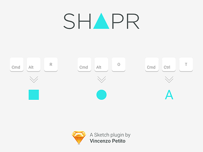 Shapr - Sketch Plugin design free icon keyboard plugin rectangle shape sketch ui update ux workflow