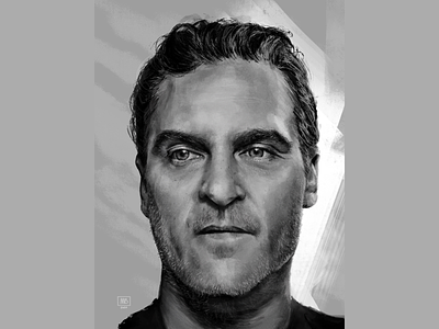 Joaquin Phoenix digital art illustration joaquin phoenix portrait