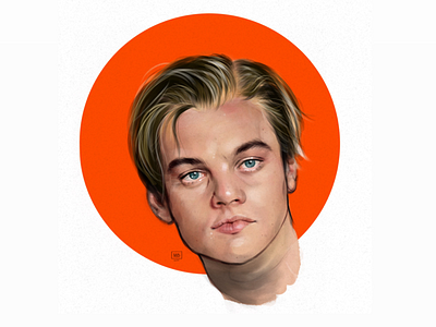 Leonardo DiCaprio digital illustration digitalart drawing leonardo dicaprio procreate