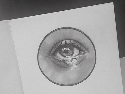 Eye drawing eye illustration sketch