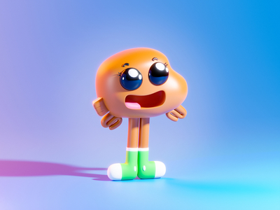 3D model Darwin - The Amazing World Of Gumball VR / AR / low-poly