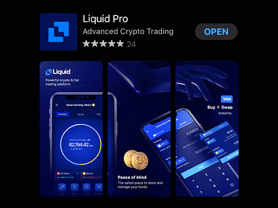 Liquid Screenshot Appstore iOs 2020 app branding design illustration marketing campaign screenshot typography ui ux web