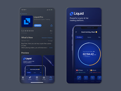 Liquid Pro Screenshot Appstore app branding design email marketing illustration marketing campaign screenshot typography ui ux