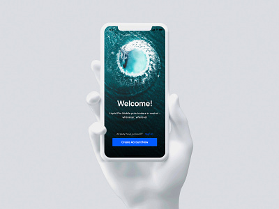 Welcome to the Liquid's world app branding branding design design illustration photoshop screenshot ui ux web website