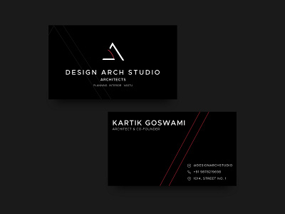 Design Arch Studio branding illustration minimal vector