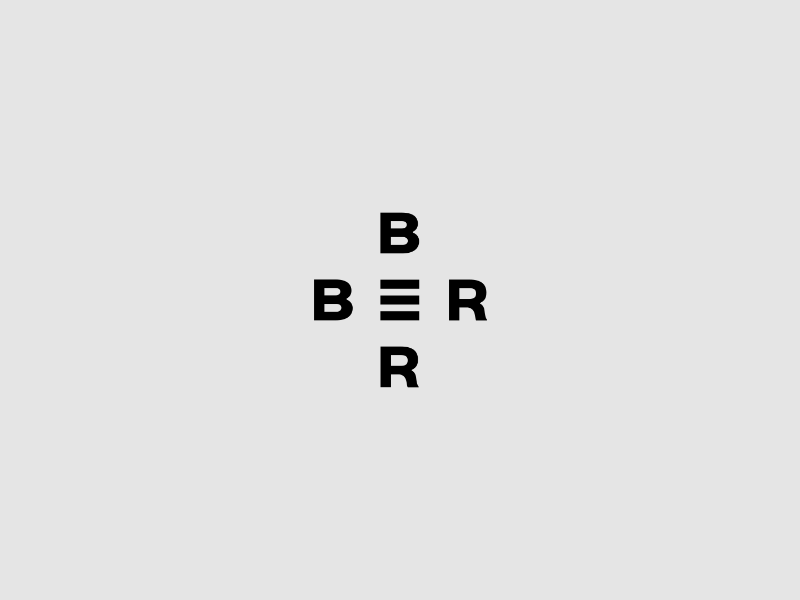 BERBER agency branding burger design icon logo studio typography