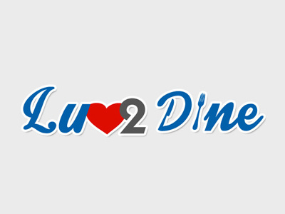 Lu2dine e mailer foodpanda campaign homepage banner ipad offer logo design luv2dine webpage