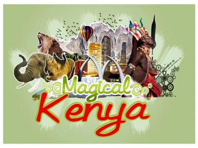 Magical Kenya magical kenya poster design