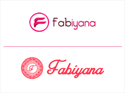 Fabiyana Logo Redesign fabiyana logo design redesign logo