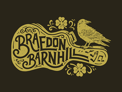 BRAEDON BARNHILL apparel design badge design graphic design illustration logo tshirtdesign vintage vintage design