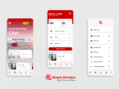 Kenya Airways App Prototype