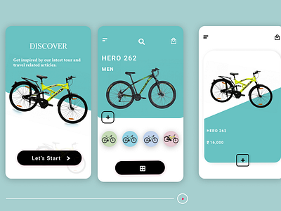 E-Commerce  UI  Design- Bike