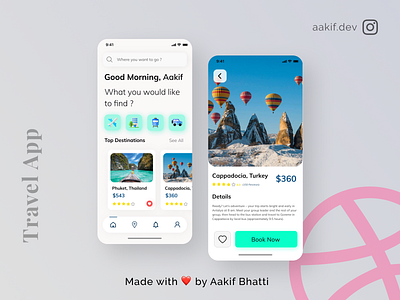 Travel App adventure app design appdesigner booking app concept dailyui destinations figma hotel app inspiration minimal tourism travel travel agency travel app ui ux uidesign uitrend uiux user interface