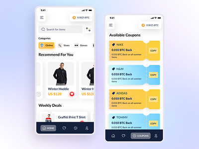 E commerce - Mobile App