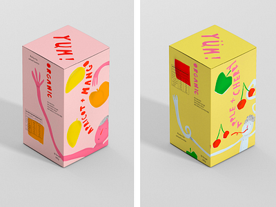 Yummis Fruit Straps Packaging branding colourful design graphicdesign healthy food illustration organic package package design packaging playful design typography