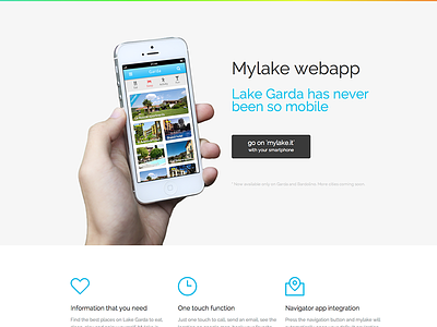 Mylake Responsive WebSite app app template clean css3 html5 iphone launch page minimal modern one page responsive