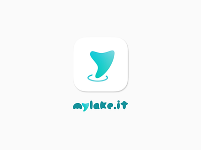 Mylake 2.0 - App icon app clean icon ios iphone lake logo mark webapp