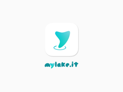 Mylake 2.0 - App icon app clean icon ios iphone lake logo mark webapp