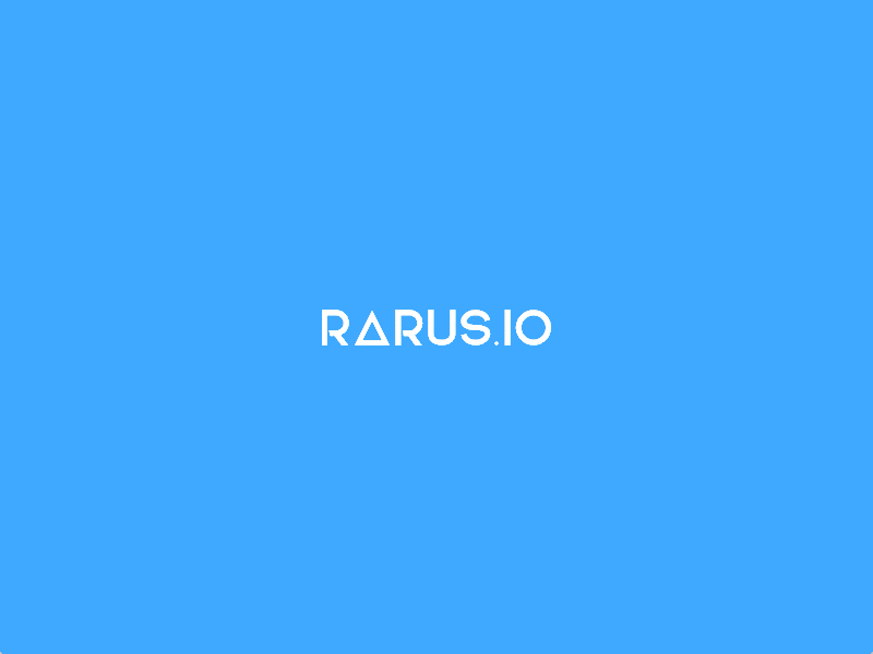 Rarus - Global Digital Agency design desktop digital agency gif homepage startup web